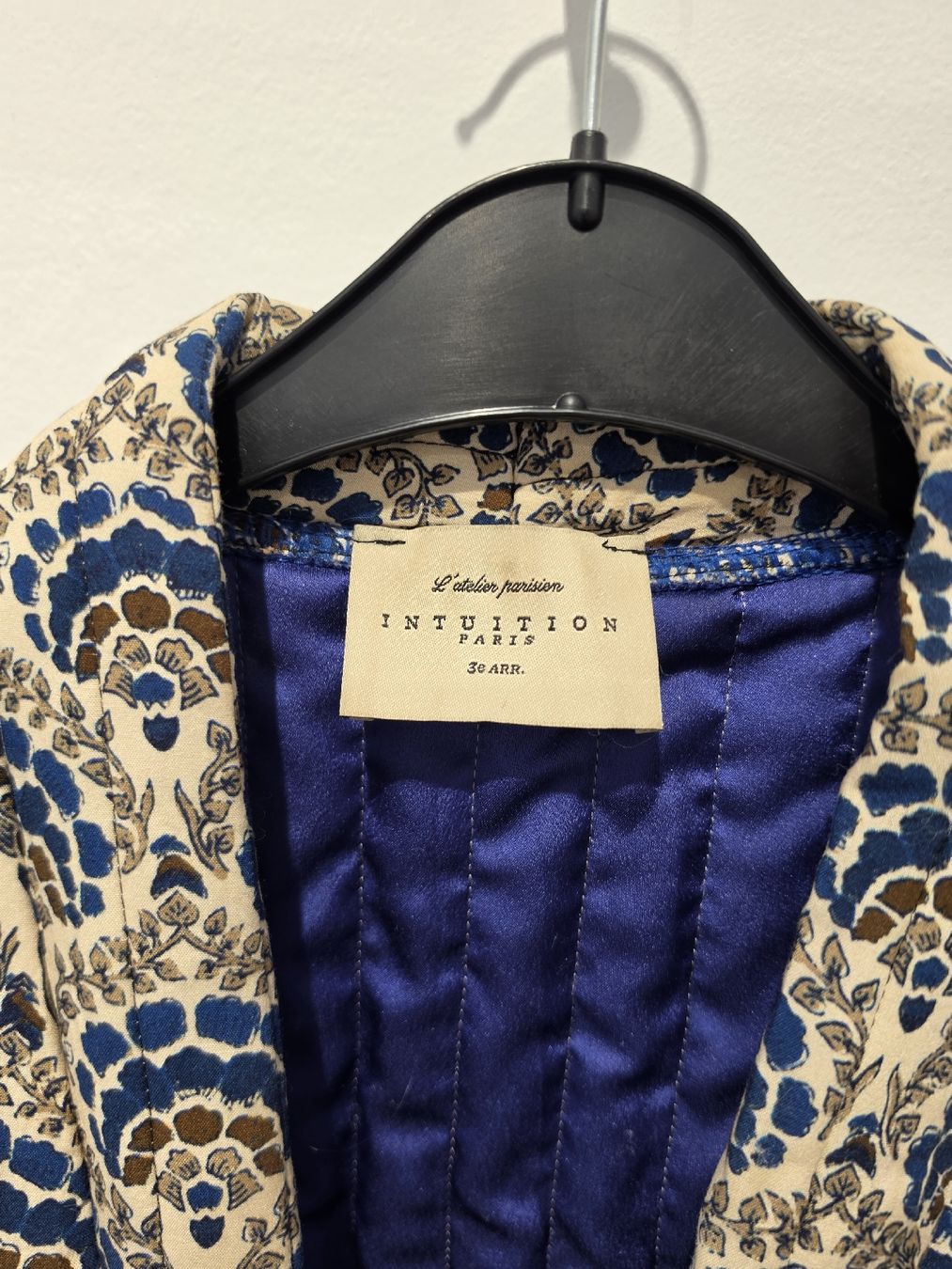 Gilets & Westen: Weste Intuition Paris gemustert blau 38 – Neu (gemäss Beschreibung) aus Adligenswil von FriedasWelt 2