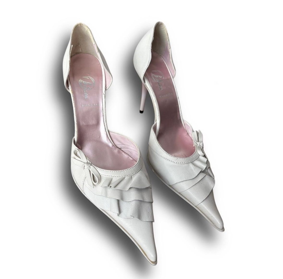 Scarpe da donna: Vera Pelle Vintage Heels – Usato da St. Gallen venduto da thevintagera