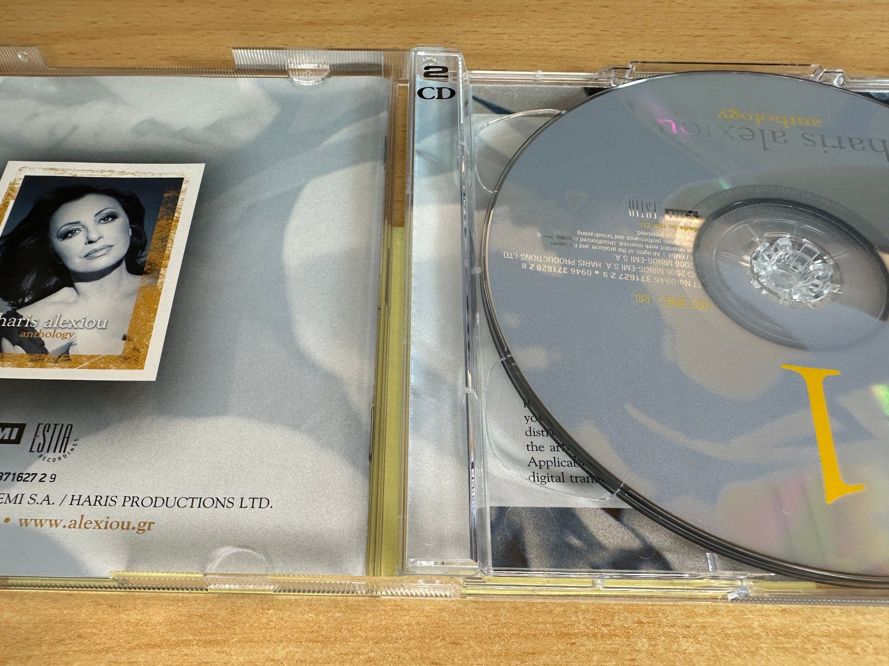 CD: Haris Alexiou – Anthology - 2 CD – Usato da Rikon im Tösstal venduto da Alpenmutz 2