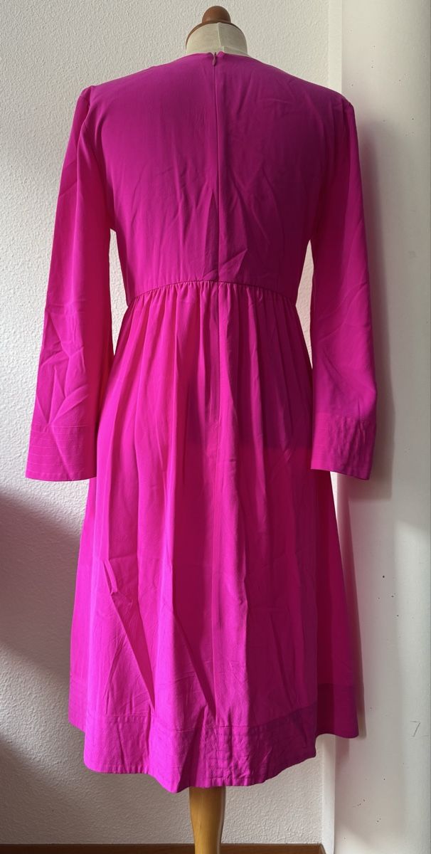 Kleider: Robe JADICTED magenta, taille S, soie elastan – Neu (gemäss Beschreibung) aus Morges von sandy069 2