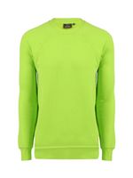 Switcher London Premium Sweatshirt raglan Limette Gr. XXL