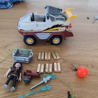 Räuber Amphibienfahrzeug Playmobil mit Zubehör
