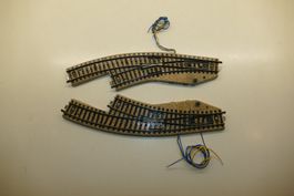 Märklin H0: M-Bogenweichenpaar Einheit 1