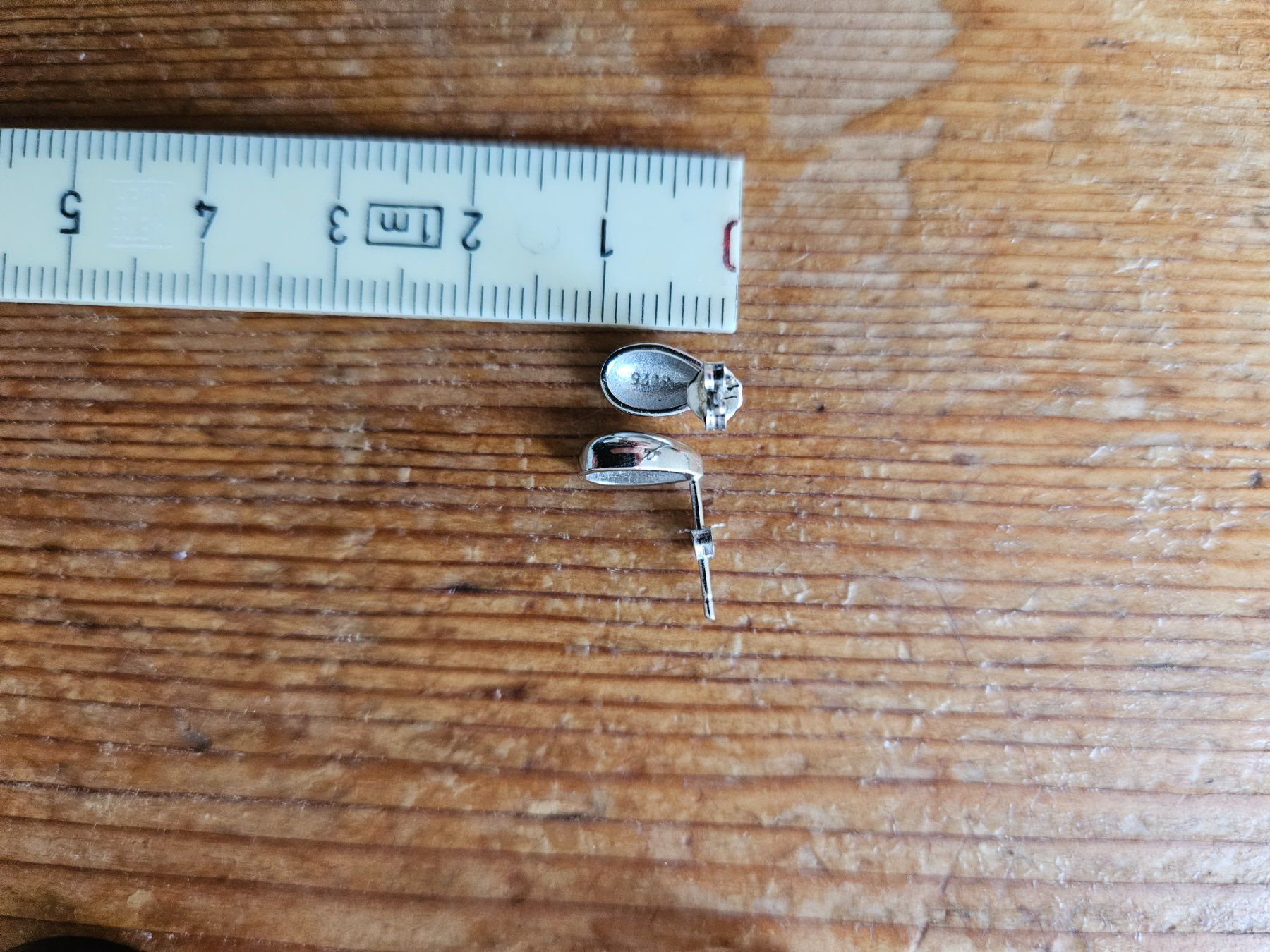 Orecchini pendenti & Orecchini a lobo: Silberohrstecker Tropfenform – Usato da Basel venduto da hel_ldz5 1