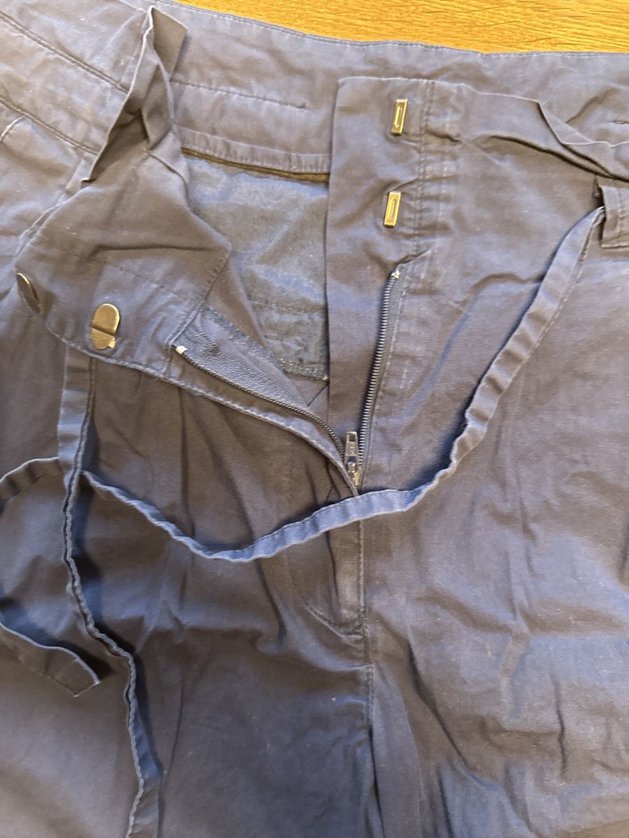 New Look Pantaloni: Stoffhose blau Gr. 36 – Usato da Rohr b. Olten venduto da -FaLu- 1