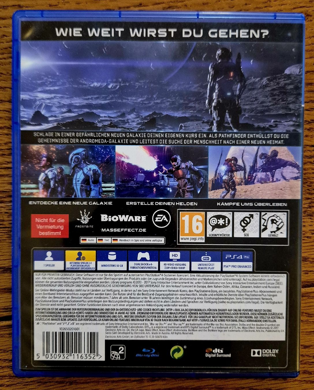 Spiele: PS4 Mass Effect Andromeda – Neu (gemäss Beschreibung) aus Au SG von AlenCompany 1