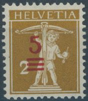 1921 - Tellknabe - Abart - postfrisch **