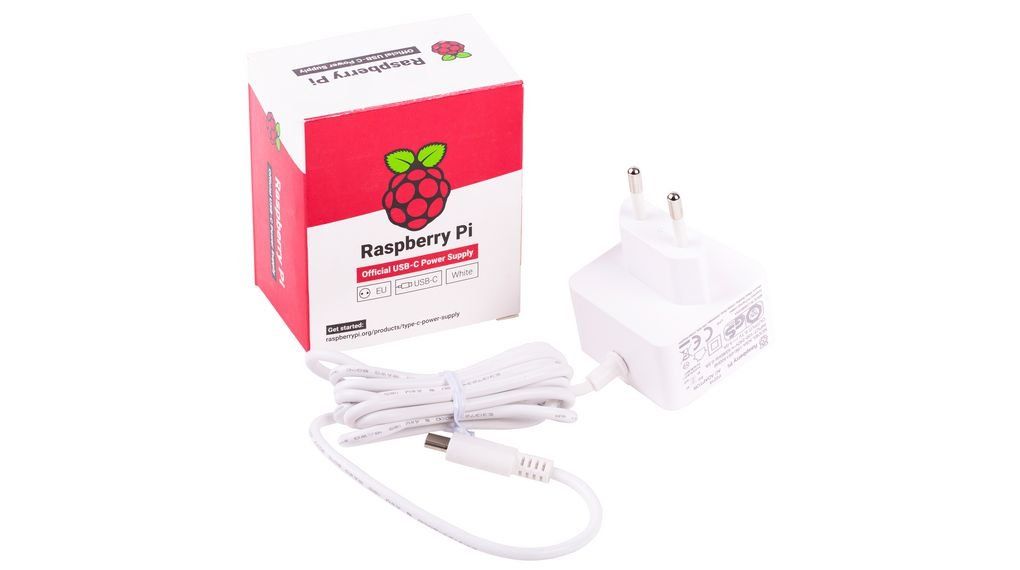 Caricabatterie: 3x Raspberry Pi 15W Netzteil, EU, USB-C, weiss – Nuovo e nell'imballaggio originale da Sins venduto da secureAir