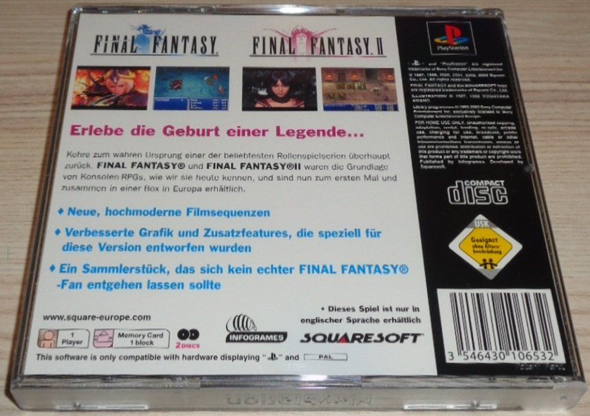 Giochi: Final Fantasy Origins (PS1) – Nuovo (secondo la descrizione) da Thun venduto da Gameparadise 1