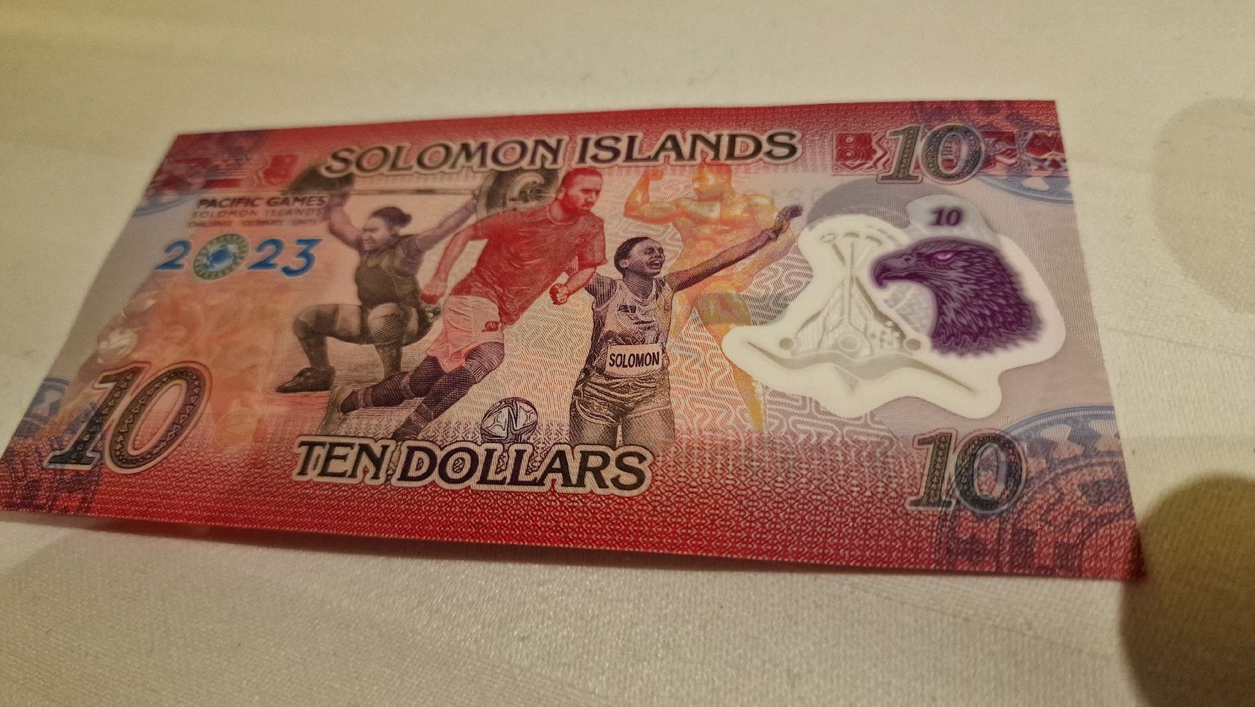 Banconote: Banknote Solomon Islands 2023 NEU – Nuovo e nell'imballaggio originale da Herisau venduto da Antiques.AR 1