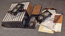 3x Maxell XLII 90 Kassetten Chrome Type II neuwertig! 80s