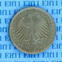 DEM___2.00 1958D Planck -vz 2 Deutsche Mark