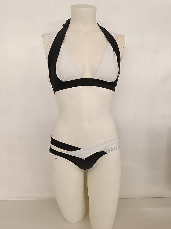 Costumi da bagno & Bikini: Bikini schwarz / weiss – Usato da Uetendorf venduto da Nibi170399