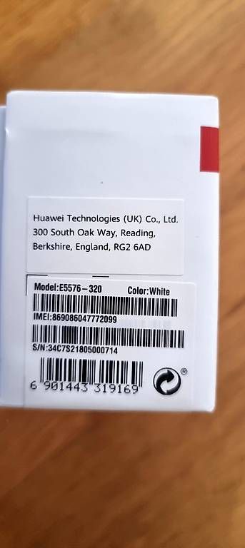 Modem & Router: Huawei 4G Mobile WiFi E5576-320 - Neuf – Usato da Orbe venduto da Phenglar 4