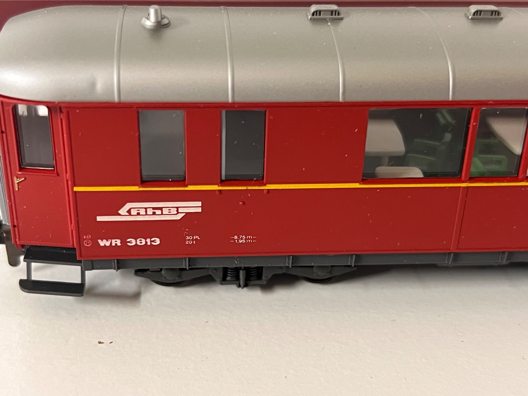 Bemo Modellini di ferrovie: Bemo 3279 113  WR 3813 Restaurant – Usato da Neuenhof venduto da ludovicco 3