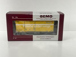 Bemo Rhb  Postcontainer Nr.579 Pakete unterwegs