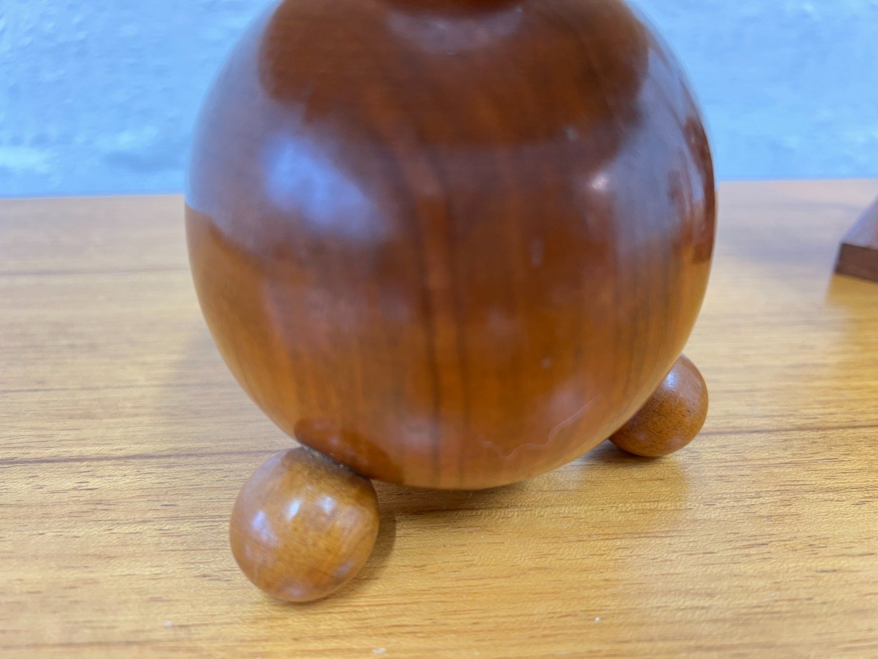 Lampade: Vintage Tischlampe - Teakholz – Usato da Walzenhausen venduto da stilvollwohnen 5