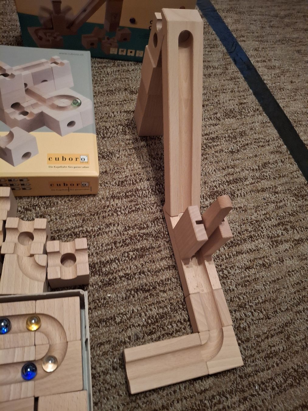 Cuboro Giocattoli: Cuboro Holzkugelbahn – Usato da Tann venduto da riri019 2