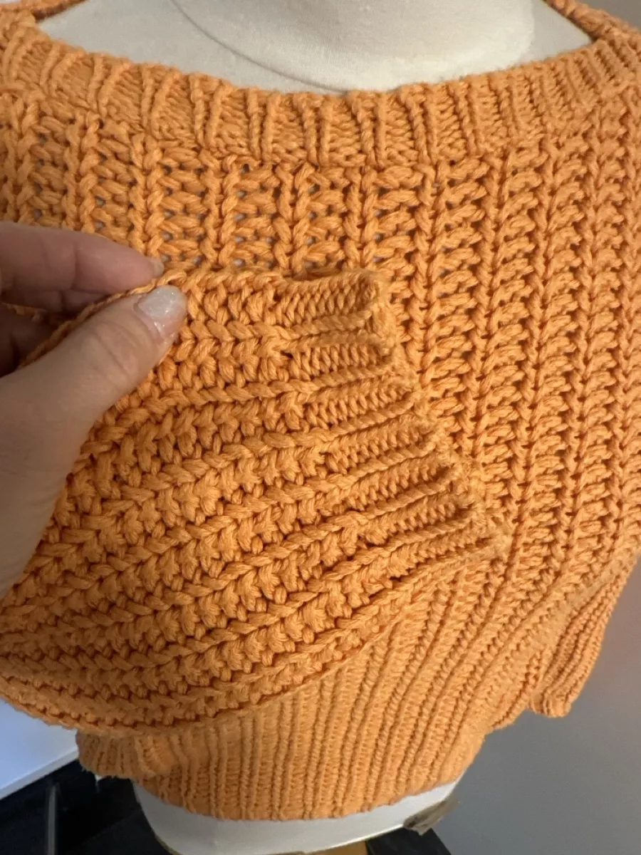 Maglioni & Felpe: Pullover Baumwolle trendy orange S – Usato da Däniken SO venduto da NBdesign 2