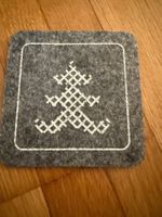 (13er Set) 9x9cm Filz Getränke Untersetzer Glasuntersetzer