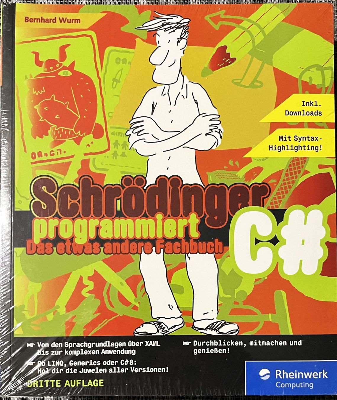 Bücher: C# (C Sharp) Programmier Fachbuch – Neu und originalverpackt aus Zürich von baracuda8048