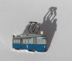 VBL Trambahn Luzern Tram Be 4/4 101 SWP BBC Magnet aimant
