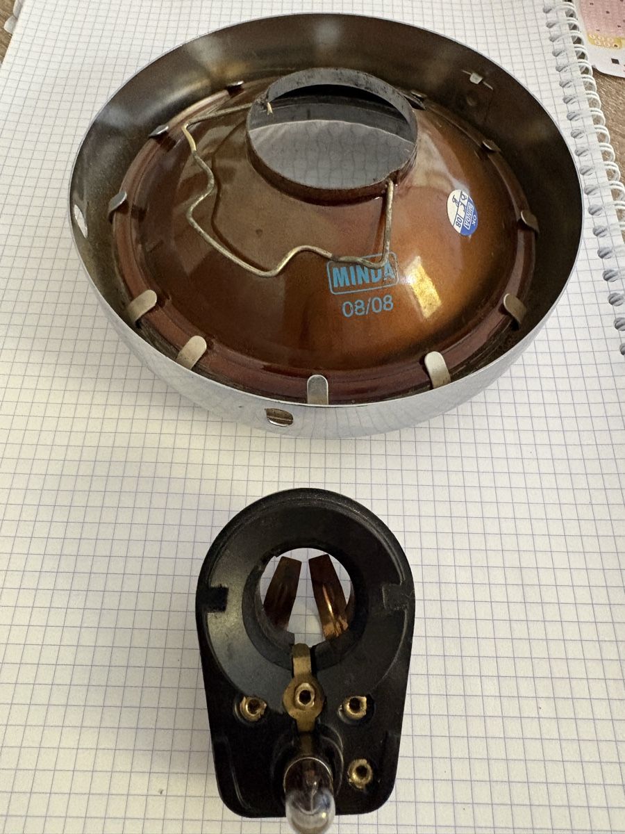 Vespa Scheinwerfer: Faro anteriore vespa MINDA diam. 115mm – Gebraucht aus Guntershausen von Simone_75 3
