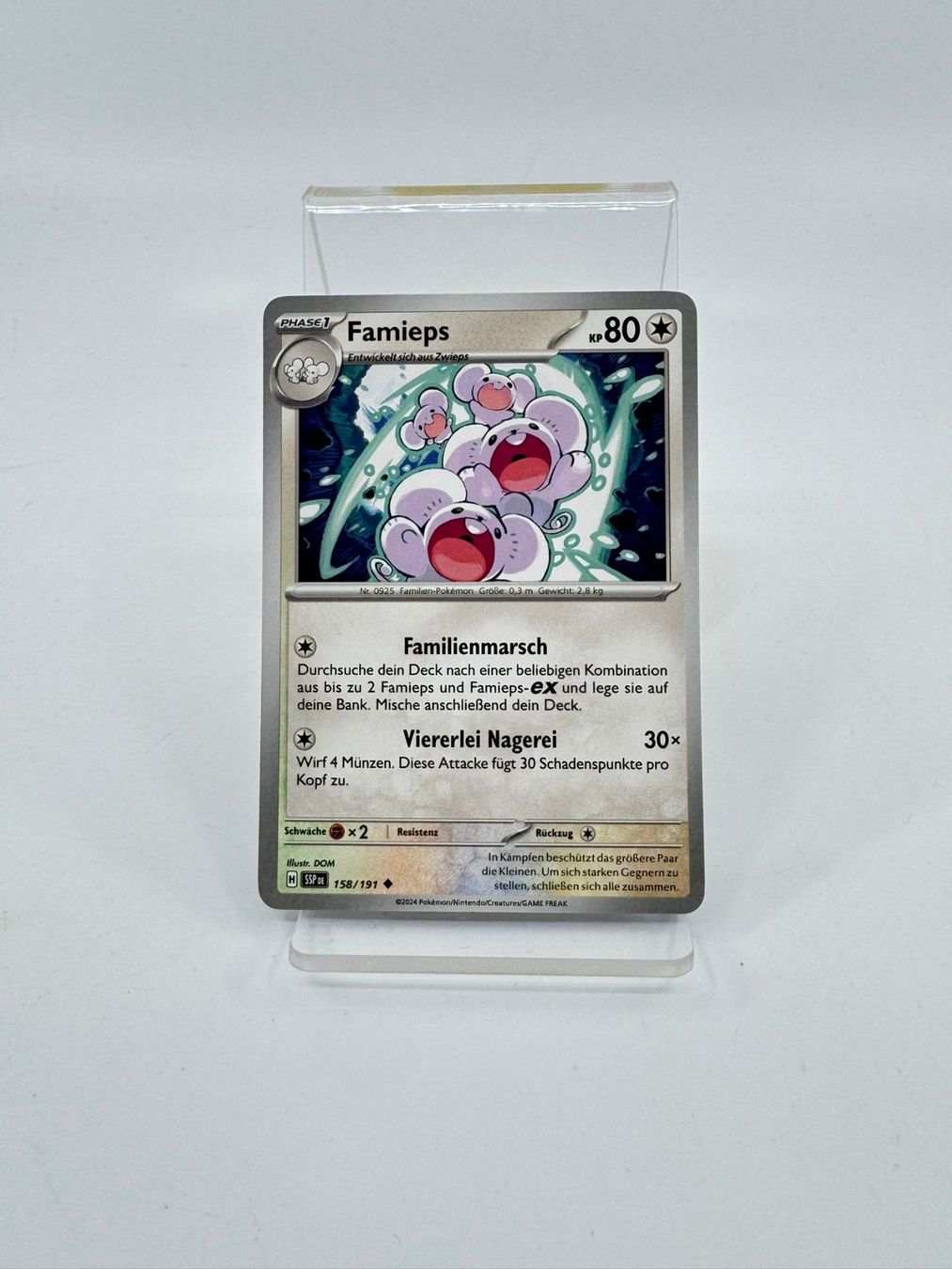 Pokémon Sammelbilder & Trading cards: Pokemon Famieps 158/191 – Gebraucht aus Herisau von Pokemon2026