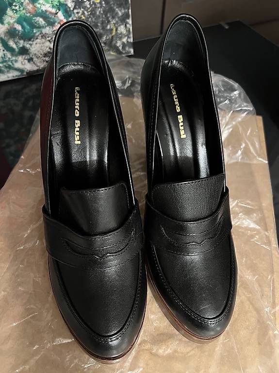 Scarpe da donna: Décolleté pelle nero – Nuovo (secondo la descrizione) da Luzern venduto da mic_99vf 1