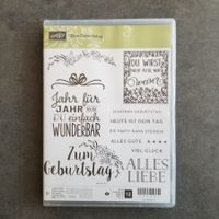 Stempelset "Zum Geburtstag" von Stampin up