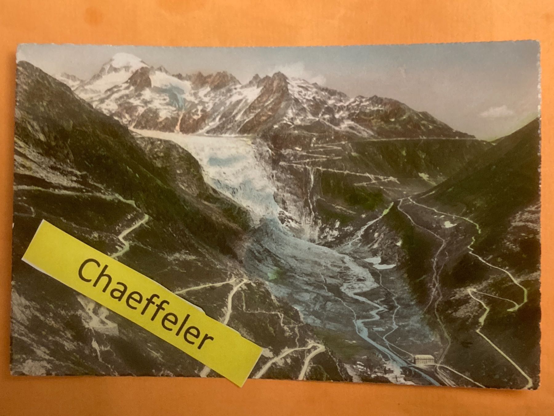 Ansichtskarten: 1954 Furkastrasse, Grimmselstrasse, – Gebraucht aus Zürich von Chaeffeler