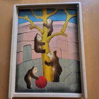 Holzpuzzle antik
