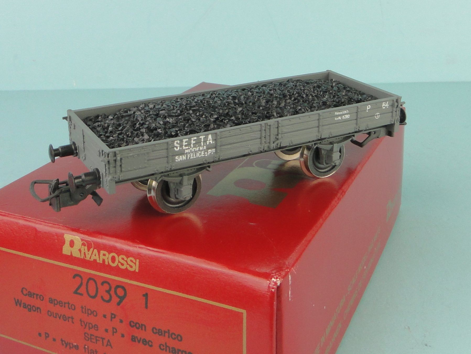 Rivarossi Modellini di ferrovie: Rivarossi 2039 Carro SEFTA NEU – Usato da Bülach venduto da cann11