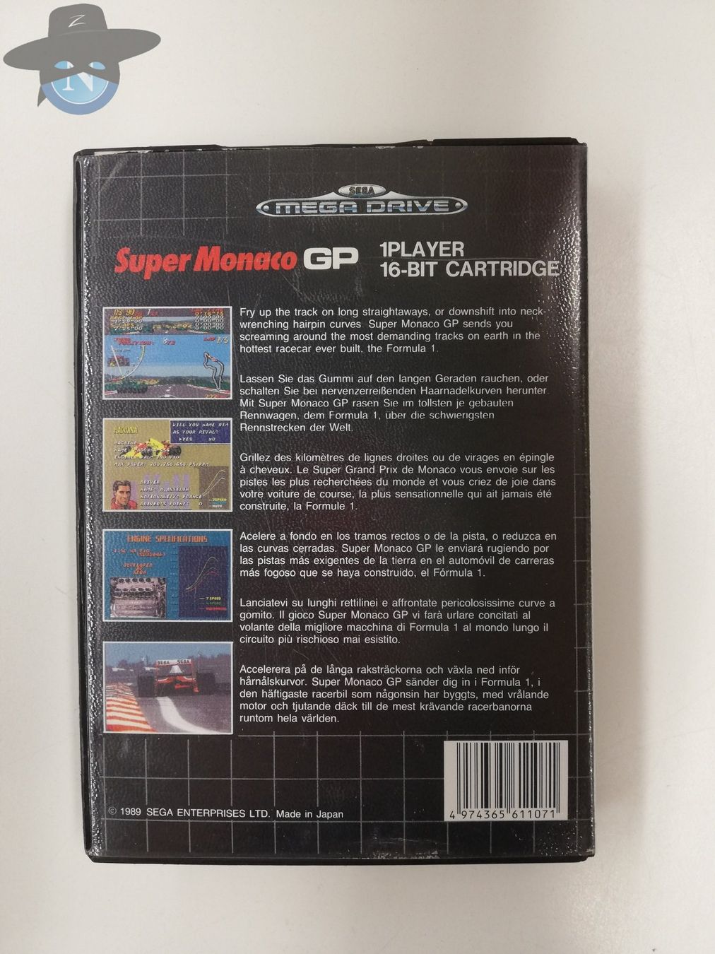 Sega Giochi: Super Monaco GP inkl. Poster / Sega Mega Drive MD – Usato da St. Gallen venduto da zorro_dc 5