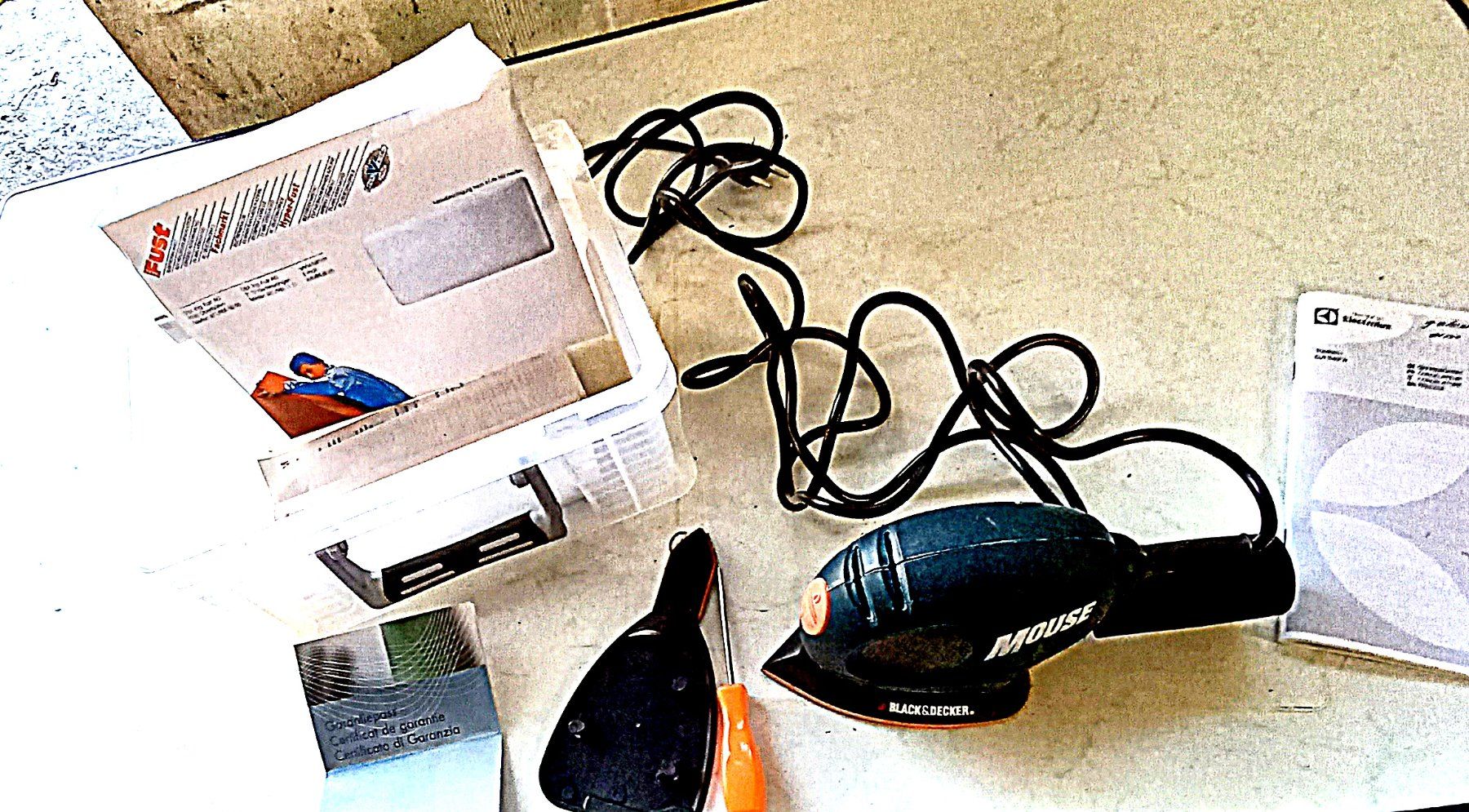 Smerigliatrici & Lucidatrici: Black&Decker Mouse Delta-Schleifer – Usato da Baar venduto da 2cvbaar