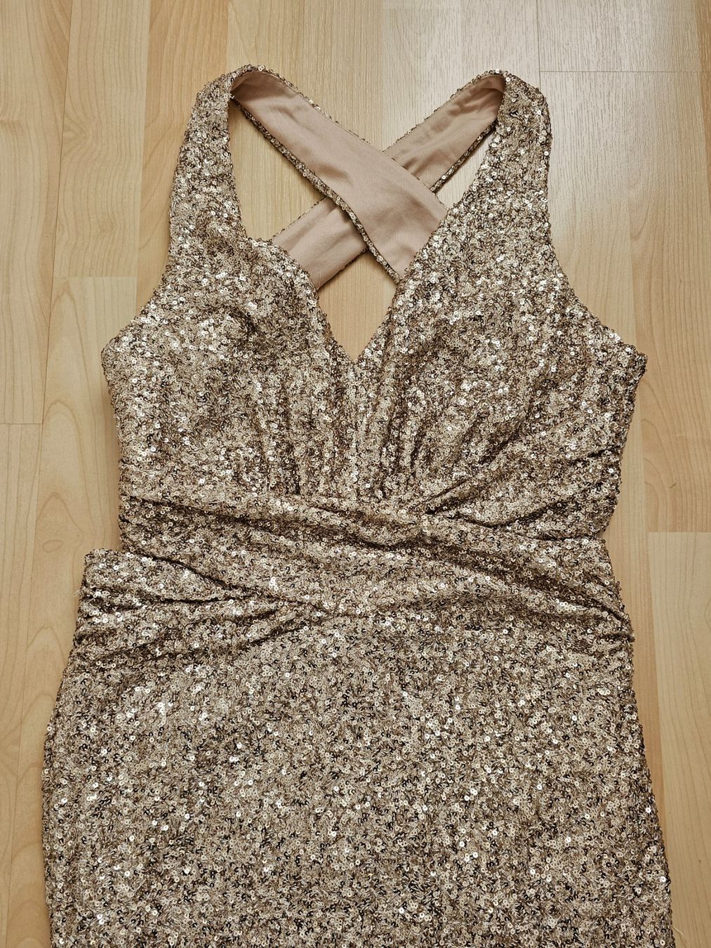 Vestiti: Glitzerndes Abendkleid, Grösse 38, festlich & elegant! – Usato da Birr venduto da V-K 3