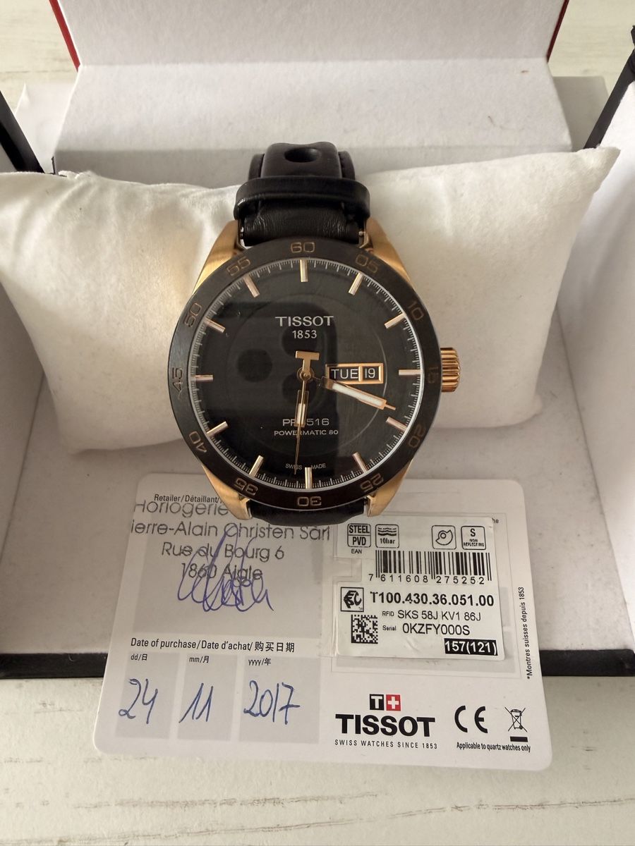 Tissot Orologi: Tissot PRS 516 automatique – Usato da Sion venduto da Johan8899