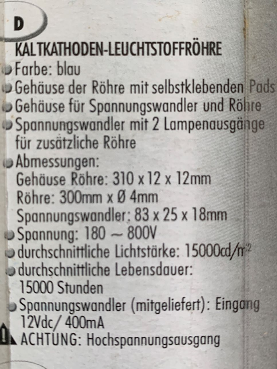 Lampen: Kult-Leuchtstoffröhren, klein, 12V – Gebraucht aus Wildegg von Elefant42 7