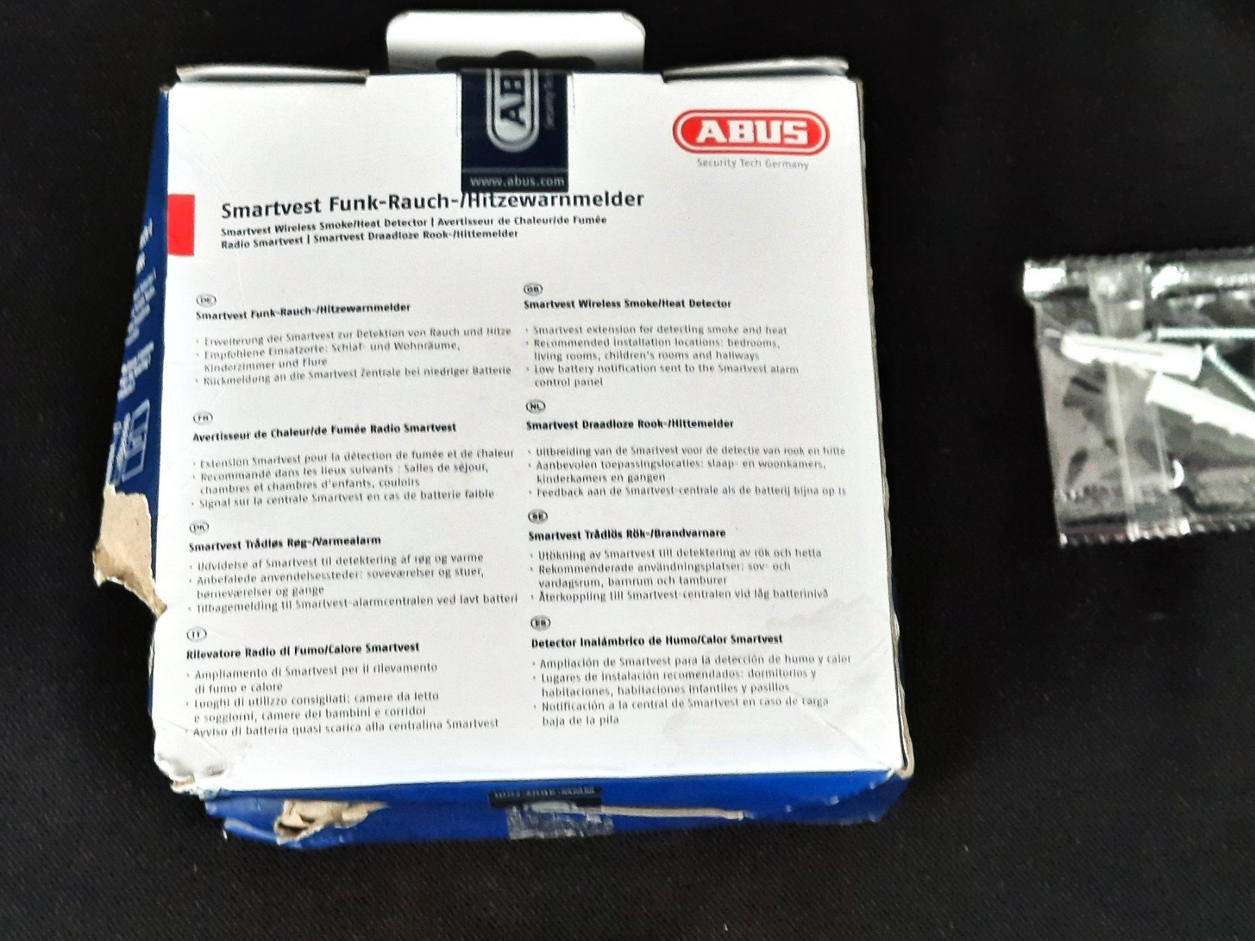 Abus Sistemi d'allarme: ABUS Smartvest Rauchmelder – Usato da Beinwil am See venduto da Restwert_Beinwil 2