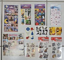 ≈230 Sticker Haus-/Wildkatzen - inkl. Panini, Disney, etc.