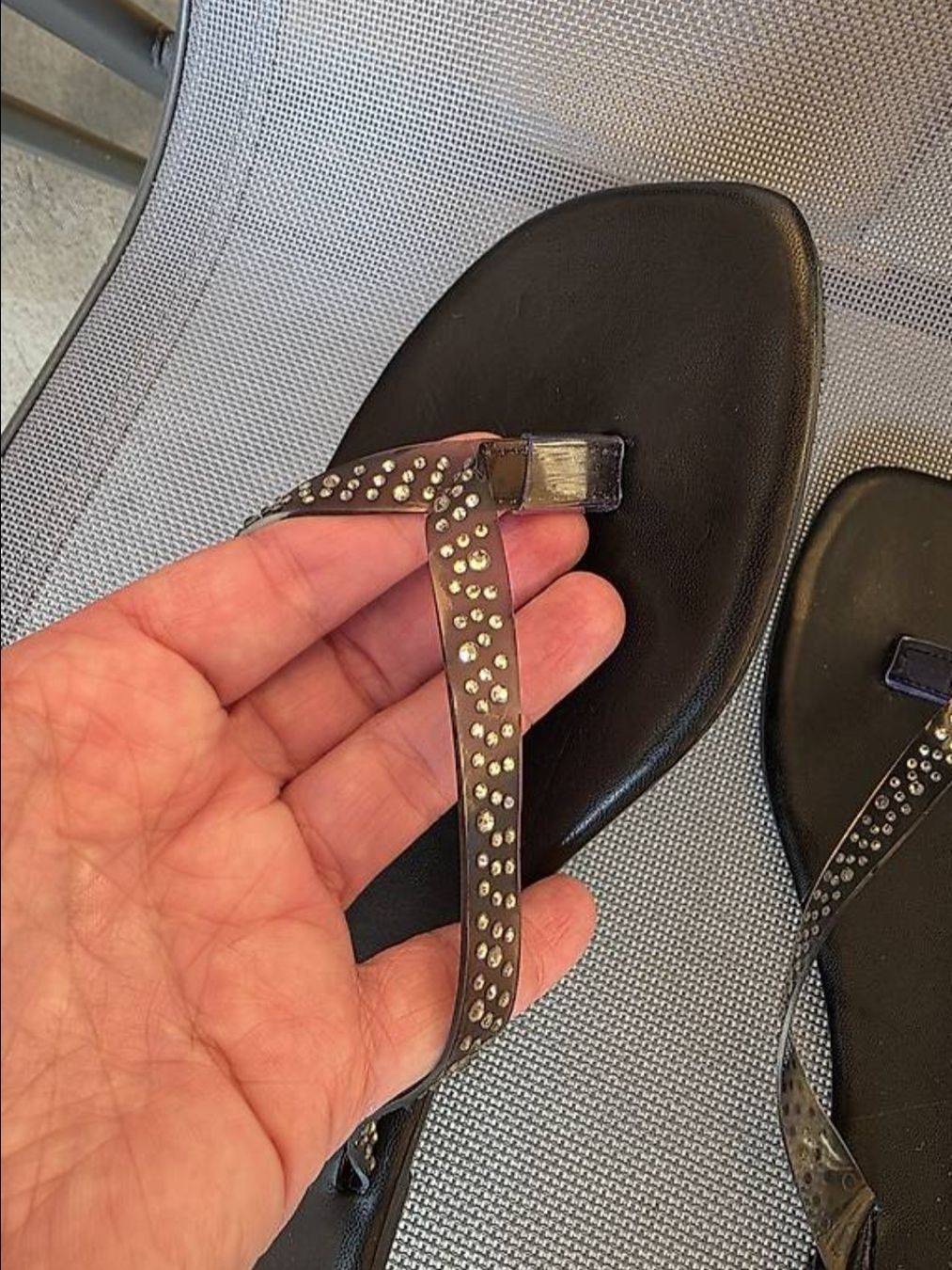 Scarpe da donna: Flip Flops von Tahari Gr. 39 – Nuovo (secondo la descrizione) da Zürich venduto da diekorni4 1