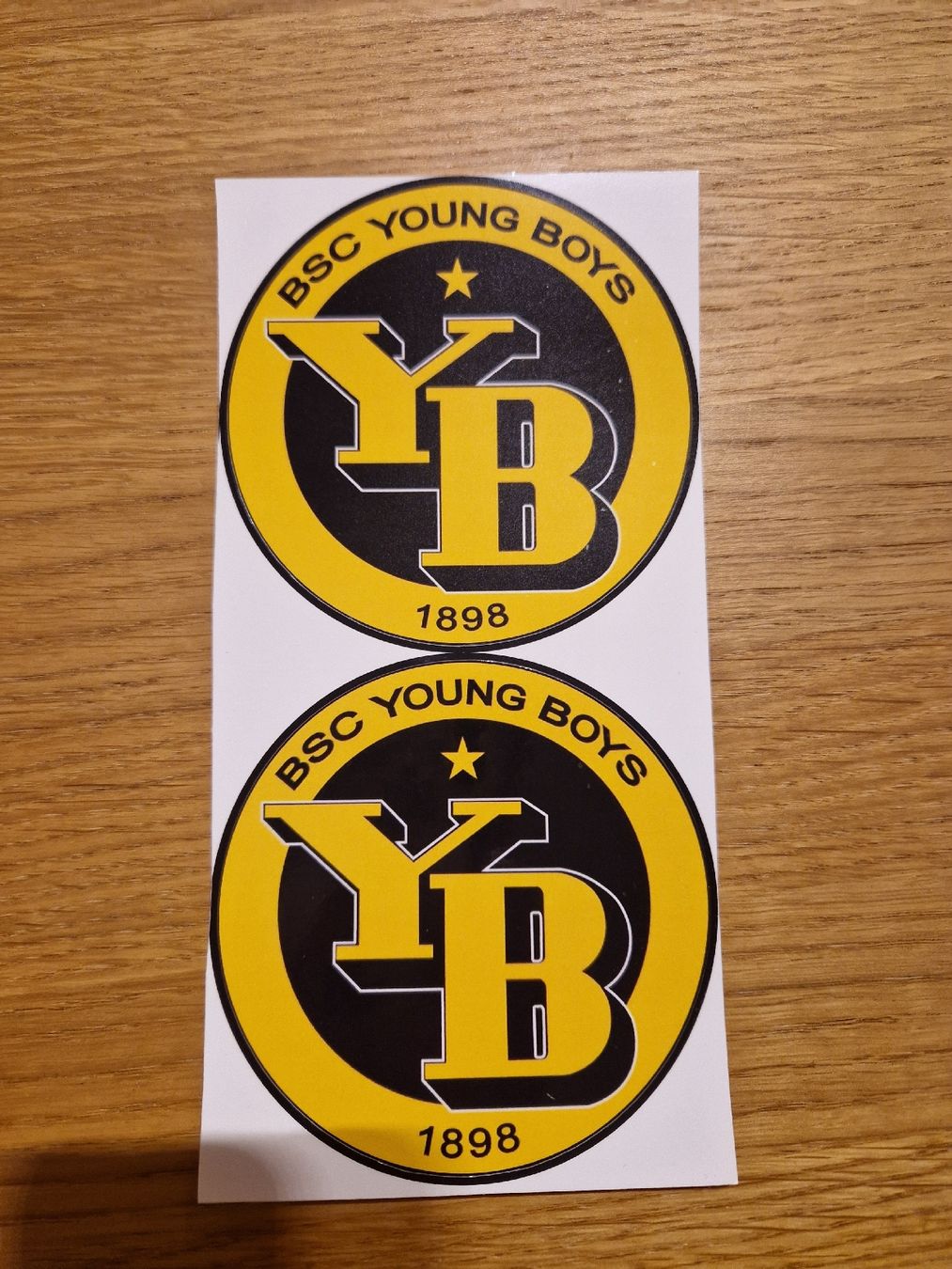 Aufkleber: BSC YB Sticker Aufkleber 10cm – Neu und originalverpackt aus Gasel von Wingels 1
