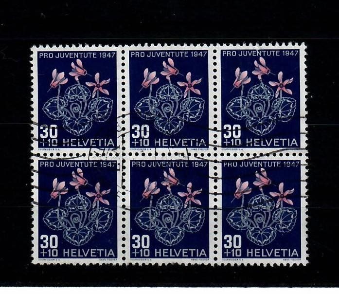 Tous les timbres: 6er Block - Paket Frankatur 1947 – D'occasion à Hochdorf par Ziegel-16