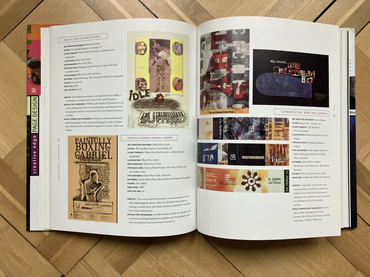 Libri: Fachbuch: Creative Edge Page Design von Lynn Haller – Usato da Zürich venduto da kriszardo 4