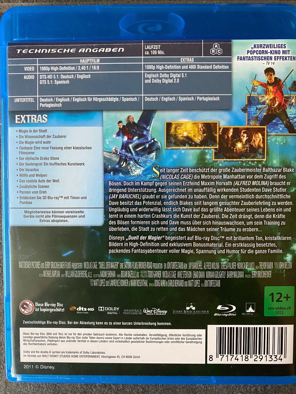 Tutti i DVDs: Blu-ray Duell der Magier – Nuovo (secondo la descrizione) da Etziken venduto da GGMUTD 1