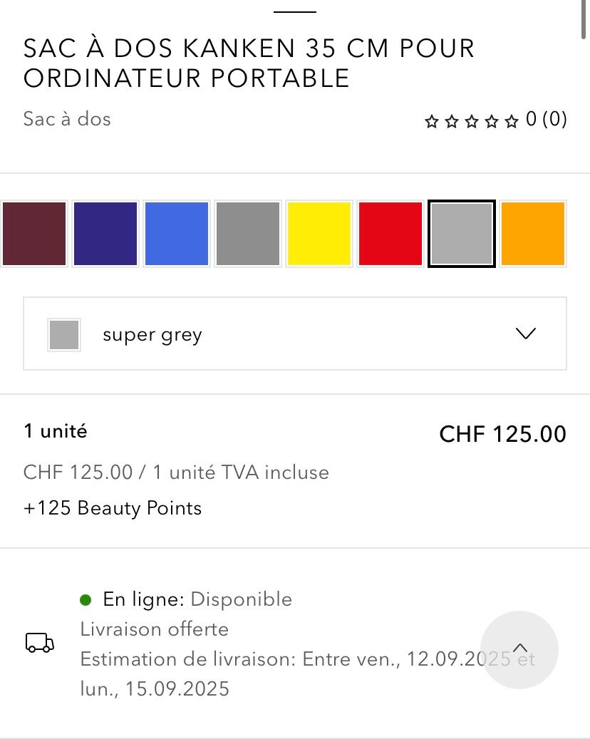 Fjällräven Zaini: Fjallraven Kanken Grau Rucksack – Usato da Givisiez venduto da dor_xb9k 4