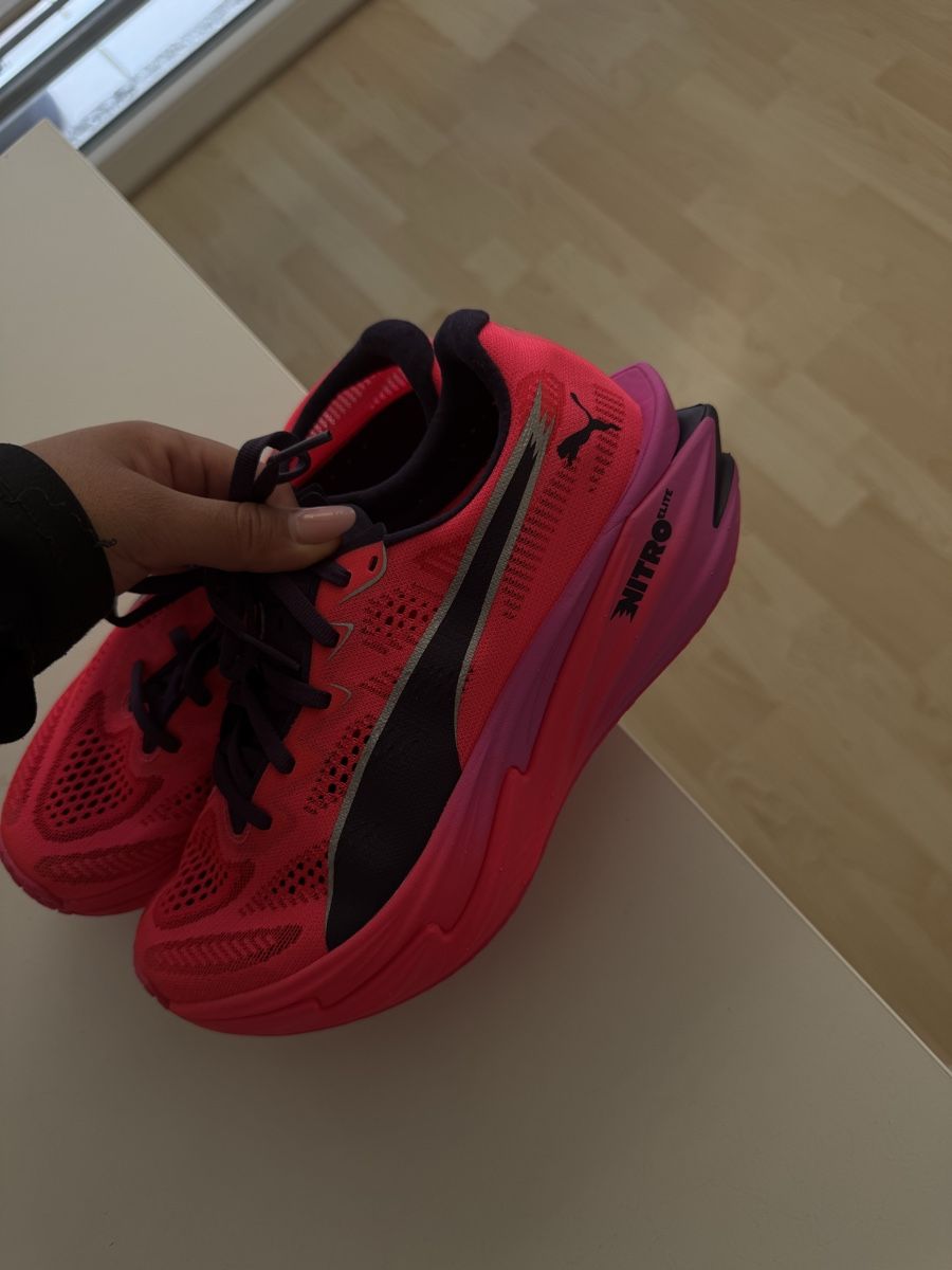 Puma Damenschuhe: DEVIATE NITRO ELITE HYROX - Baskets basses - pure pink-elect – Neu (gemäss Beschreibung) aus Biel/Bienne von cue_gb58