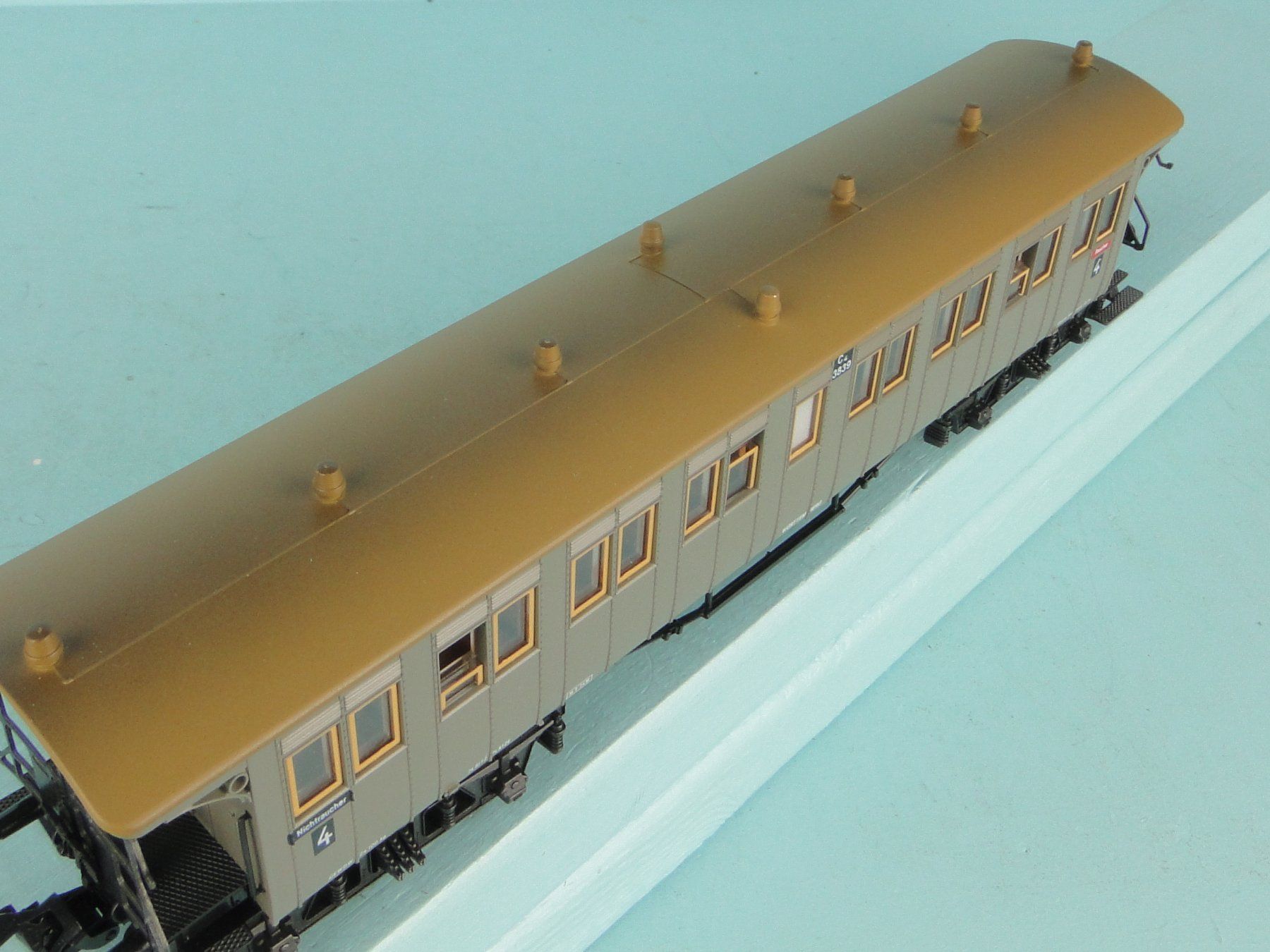 Märklin Modellini di ferrovie: Märklin 4214 Plattformwagen – Usato da Bülach venduto da cann11 6