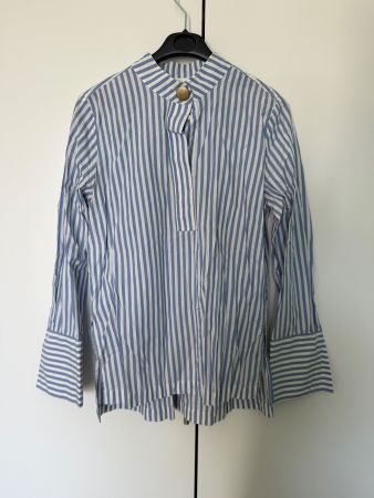 Spezielle Bluse mit Streifen, Grösse 40