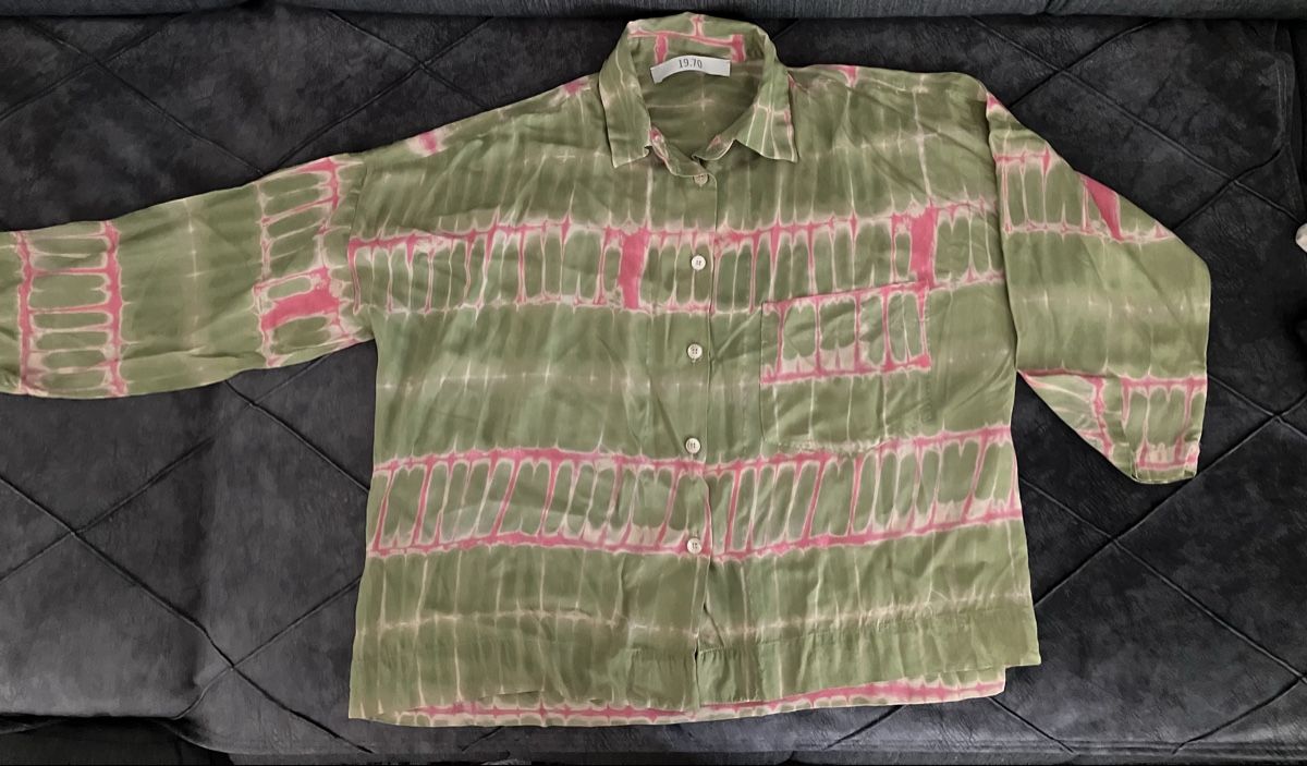 Camicette: 19.70  NINETEEN SEVENTY Bluse Gr. S locker geschnitten – Usato da Weiningen ZH venduto da moon-55